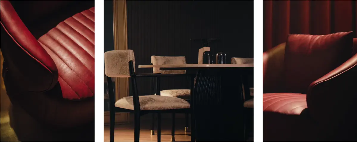 The Sazerac Sofa – KREYO Velvet Detail